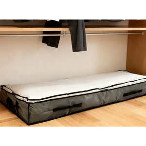 2025 Extra Large Blanket Storage Bag Under Bed Storage Tote for Comforters Clothes Linens Water Resistant and Breathable Closet