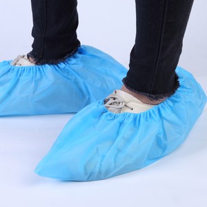 Disposable PP Shoe Covers Disposable Water Proof Shoe Cover Blue Shoe Covers OEM