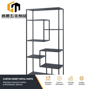 Custom Welded Metal Frame OEM ODM Heavy Duty Equipment Stand Decor Display Rack Wire Mesh Warehouse Storage Steel Shelving