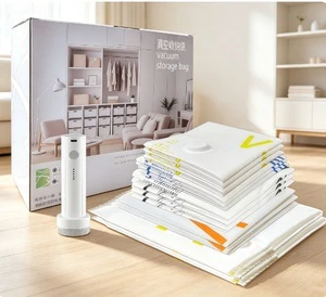 N- 85UM High Quality Foldable Vacuum Storage Clothing Bags, Clothing Organizer for Bedding Blankets Shoes