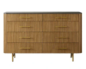 R American-style Solid Wood Chest of Drawers Dressing Table