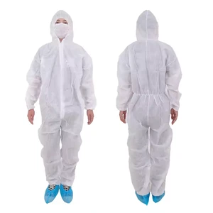 Farm Protective Dust-proof Clothing Pig Farm Labor Protection Disposable Coverall Suit With Hood