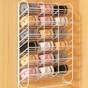 Hanging Sock And Underwear Storage Shelf Organization Wall Mounted Iron Storage Rack For Socks Underwear Hanger