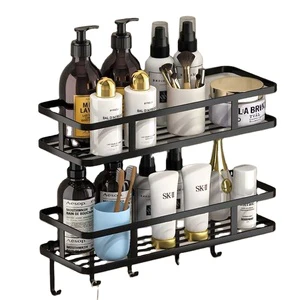 Bathroom Shelf Bathroom Wall Mounted Storage Without Punching Holes Washbasin Bathroom Storage Artifact