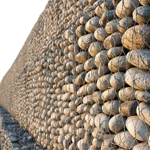 Galvanized PVC Coated Gabion Baskets Retaining Erosion Control Wire Mesh Cage Walls Fence Box Welded Expanded Mesh Garden