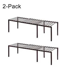Cabinet Organizer / Kitchen Organization Shelf Tray/ Bathroom Storage Rack / Wire Stand