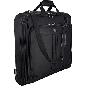 Free Sample Custom Men's Suit Garment Cover 600D Nylon Oxford Dust Cover Shopping Use Zippers Portable 10L Capacity