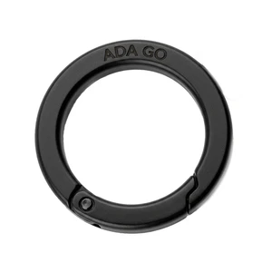 MING KEE METAL Bag Accessories 19mm Quality Luxury Metal Carabiner Custom Engraved Logo Spring O Ring Bag Accessories Clip