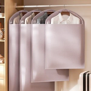 Jacket Garment Cover for Clothes Storage Bag Dust Proof Protection Hanging Wardrobe Closet Cabinet Travel Suit Cover Protector