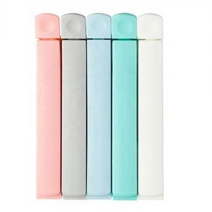 Good Quality 11.5 cm Various Color Plastic Seal Clip Kitchen Gadgets Seal Clamp Food Snack Bread Coffee Bag Sealing Clips