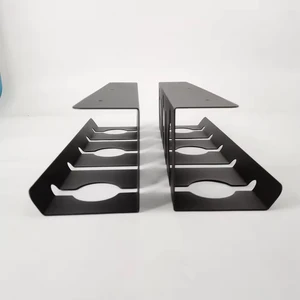 Cable Management Tray Metal Raceway No Drill Super Sturdy Wire Organizer for Kitchen Bathroom Wardrobe C Clamp Portable Modern