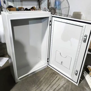 Electrical Cabinet Box Big Steel Box IP55 Waterproof Single/Double Door Floor Standing Electric Metal Cabinet