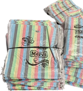 D cut Laminated PP Woven Shopping Bags With Calendar Print Brand Printed PP Shopping Bags Calendar and Logo Printed Bag Africa