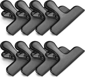 Heavy Duty Stainless Steel Spring Clip Bag Clips Great for Sealing Chip Food Kitchen Office Coffee Bags Paper Sheets