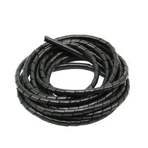 PE wire network cable storage bundle tube winding management wire tube wire protection sleeve spiral tube