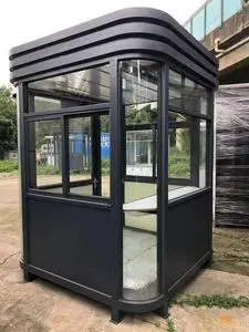 For Prefabricated Steel Security Booth Tool Room Kiosk Fiberglass Sentry Box Chinese Design Waterproof & Windproof