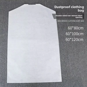 Coat and Garment Bag Dust-Proof Hanging Storage for Sorting Clothes for Clothing Suit Cover