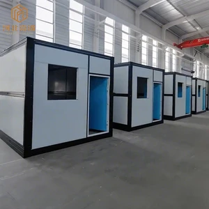 Multiple Styles, Customizable Prefab Container Houses, Foldable Garages, Shops Offices Dormitories And Multi-functional Purposes