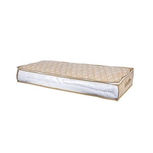 Customized Under Bed Storage Bag Organizer with Reinforced Handle Thick Fabric Clear Window Large Capacity Foldable Underbed Bag