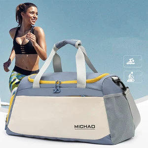 Ginzeal Fashionable Business Trips Travel Bag Custom LOGO Gym Exercise Swimming Fitness Storage Bag With Shoes Compartment