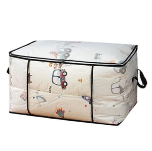 Waterproof Eco-Friendly PVC Fabric Foldable Multifunctional Clothes Storage Bags Over 35L Capacity Clear Square Shape