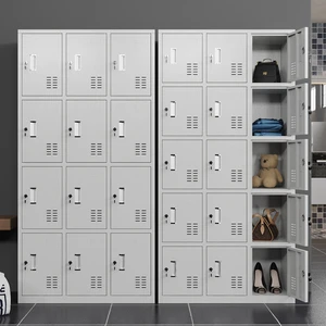 Staff Wokers Employee Metal Steel Locker Gym Steel Metal Cabinet Locker 6 Door Steel Locker Storage Cabinet