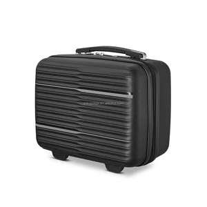 Portable Beauty Case High Quality ABS PC Hard Case 14inch Women Beauty Travel Make Up Luggage Case