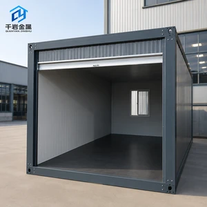 Wholesale Container Garage House Galvanized Steel Prefab Movable Carport For Warehouse Storage Corrosion Resistant Long Life