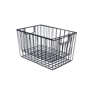 Hot Sale Rectangular Metal Wire Basket Storage Baskets
