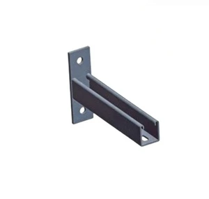 C-shaped Carbon Steel Galvanized Wall-mounted Bracket For 100-300mm Wire Mesh Cable Tray Installation