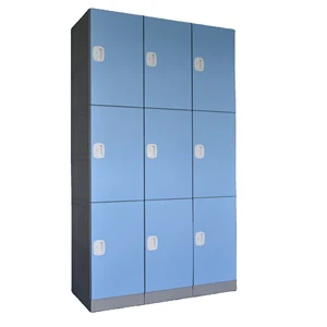 New Promotion for School Furniture Lockers with Electronic Combination Key Locks Changing Room Parking Space Storage Solution