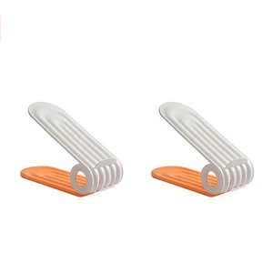 Popular Adjustable Plastic Shoe Rack Storage And Organizer Foldable European Style Design For Living Room Use