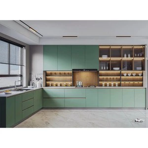 WPC Kitchen Cabinet Organizers Modern Modular Design Ready to Assemble Home Storage Kitchen Accessories