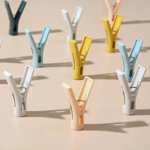 Factory Price Clothespin Household Clip Clothes Underwear Socks Can Be Vertical Clip Windproof Fixed Clothes Clip