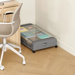 Under Bed Storage Box Under Sofa Large Clothes Toy Shoes Storage Under Bed Storage Organizer with Wheels