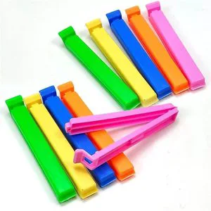 Waterproof Multifunction Custom Portable Fresh-Keeping Plastic Clip Food Snack Bag Clip For Food Packaging