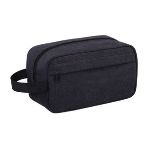 Canvas Toiletry Bag, Luxury Texture Large Capacity Unique Design Multifunctional Travel Storage Bag