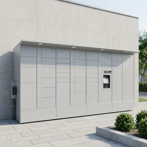 Outdoor Parcel Lockers Smart Electronic Steel Locker Waterproof Anti-rust Delivery Cabinet for Apartment Community