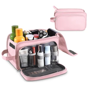 Customize Hanging Toiletry Bag Waterproof Travel Cosmetic Large Capacity Bag Bathroom Storage Bag