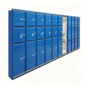 Heavy Duty Intelligent Steel Locker with Payment, OEM Custom Smart Electronic Storage Cabinet for Airport/Supermarket/Office