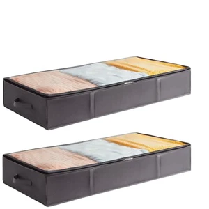 Under Bed Storage Containers Large Capacity Blanket Storage Bags Organization And Storage For Clothes Bedroom