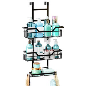Bathroom Hanging Shower Caddy Organizer Shampoo Rack Over The Door Shower Caddy