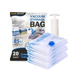 Vacuum Bag Storage Bag Home Organizer Transparent Border Foldable Clothes Organizer Seal Compressed Travel Saving Bag Package