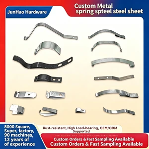 Customized Clamp Clip Clip Stainless Steel Sheet Clamps V-shaped U-shaped Clip Spring Alloy Steel Sheet Stamp Spring Sheet Clip