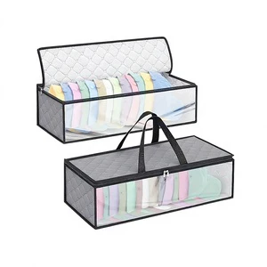 For New Multi-Purpose Modern Minimalism Clothing Storage Handbag Wardrobe Bed Bottom Clothes Finishing Storage Bag