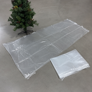 Christmas Tree Dust Cover Heavy Duty Waterproof Storage Bag PE Plastic Bag for Artificial Tree 6FT 7.5FT 9FT 10FT Storage