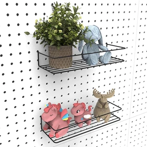 Modern PP Plastic Wall-Mounted Storage Rack for Kitchen & Living Room-Eco-Friendly Tool Organizer with Flexible Design