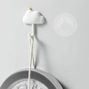 Kitchen Creative Shaped Strong Adhesive Stainless Steel Door Hooks Small Nebula Pattern Decorative Bathroom Wall Hanger