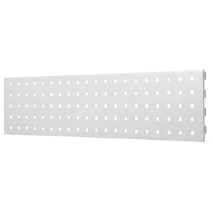 Adjustable Metal Slotted Wall Panel Rack for Garage Storage Living Room Organizer