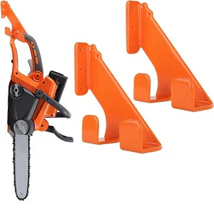 Heavy Duty Wall-Mounted Chainsaw Holder 150 Lbs Capacity Fits Stihl/Poulan/Husqvarna Garage & Tool Shed Storage
